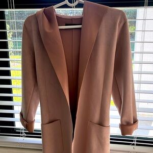 Soft pink coat